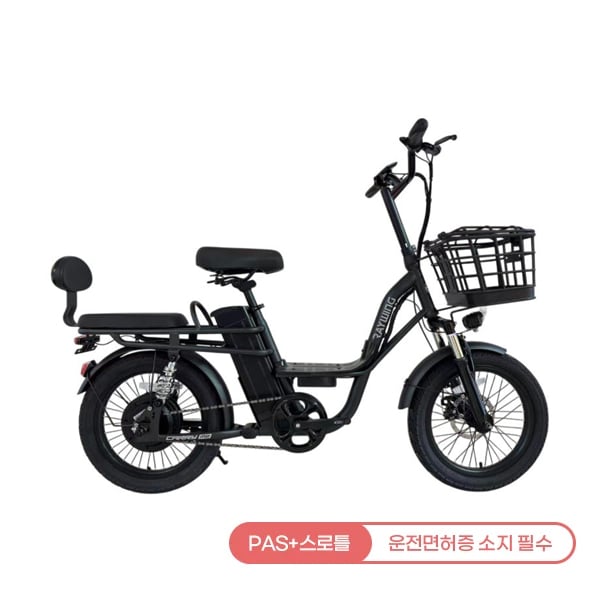 [레이윙] 캐리 미 전기자전거 CARRYME 18.2A (블랙)